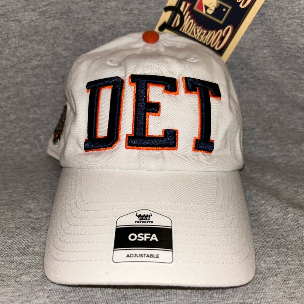 ⚾️🐯 Detroit Tigers Marquee Relaxed Fit Adjustable White Hat 🐯⚾️ - Picture 4 of 13